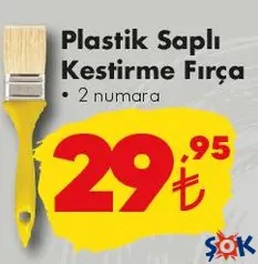 PLASTİK SAPLI KESTİRME FIRÇA 2 NUMARA PLASTİK SAPLI KESTİRME FIRÇA 2 NUMARA